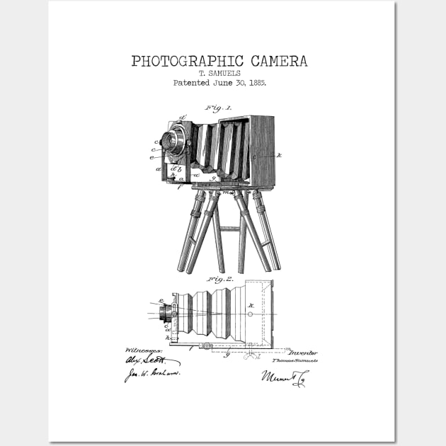 PHOTOGRAPHIC CAMERA Wall Art by Dennson Creative